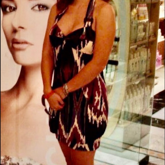 Donating Soon Halter Retro Print Mini Dress - Picture 5 of 5